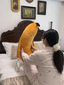 知夢(mèng)人（zhimengren）香蕉大王抱枕音樂(lè )哄睡女生送禮玩偶夾腿側睡安撫靠墊兒童長(cháng)條枕 遙控拍打款【深度解壓-智能遙控款】 含枕芯 成人款長(cháng)120cm*寬28cm*高21cm 曬單實(shí)拍圖