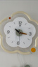 久久達2025新款家用掛墻鐘表簡(jiǎn)約現代奶油風(fēng)靜音時(shí)鐘高級感創(chuàng  )意客廳掛鐘 曬單實(shí)拍圖