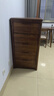 世皇源全實(shí)木斗柜胡桃木客廳五斗收納柜家用臥室四斗抽屜柜儲物柜爆款 五抽【胡桃色】正60*側45*高115 曬單實(shí)拍圖