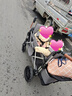 歡樂(lè )空間雙胞胎嬰兒車(chē)兒童推車(chē)露營(yíng)車(chē)遛娃神器親子0-6歲可坐可躺幼兒園 雙坐椅 曬單實(shí)拍圖