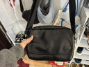 BOYCLN品牌 單肩包男 簡(jiǎn)約純色迷你小背包真皮休閑斜挎包牛皮通勤小挎包 黑色 曬單實(shí)拍圖