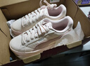 彪馬（PUMA）厚底鞋|復古增高小白鞋女款冬美拉德松糕鞋KARMEN 397457 粉色-迷霧紫-11 37.5 曬單實(shí)拍圖