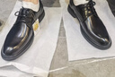 百麗英倫風(fēng)商務(wù)皮鞋男2026新春商場(chǎng)款牛皮革通勤正裝皮鞋8YJ01AM6 黑色 40 曬單實(shí)拍圖