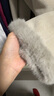 PRICH時(shí)尚復古雙面穿軟糯毛絨感外套2025冬季新款短款皮草上衣女 16淺灰色 M 165 曬單實(shí)拍圖