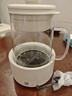 摩飛電器（Morphyrichards）全玻璃養生壺1.5升恒溫壺燒水壺電熱水壺家用多功能煮茶壺0膠水0拼接風(fēng)冷降溫甜品燕窩MR5606 曬單實(shí)拍圖