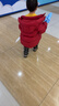Teenie Weenie Kids小熊童裝26年新款男女童90絨可拆連帽三防羽絨服 紅色 130 cm 曬單實(shí)拍圖