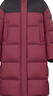 波司登（BOSIDENG）【斷碼清倉】秋冬季男女同款羽絨服連帽長(cháng)款時(shí)尚冬季新年紅厚外套 安可拉紅/黑色176A M 165/88A 曬單實(shí)拍圖