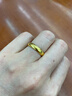 周大福泥鰍背黃金戒指男女實(shí)心活口(工費:280計價(jià))EOF1422新年禮物 足金 約6.75g 曬單實(shí)拍圖