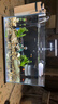YEE超白魚(yú)缸桌面客廳生態(tài)斗金魚(yú)烏龜缸造景小型水草養魚(yú)玻璃裸缸50cm 曬單實(shí)拍圖