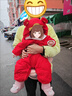 巴拉巴拉嬰兒連體衣羽絨服寶寶男童女童2025新款冬裝外出哈衣爬服造型拜年 曬單實(shí)拍圖