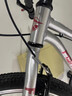 飛魚(yú)FISHER24寸變速兒童自行車(chē)青少年學(xué)生男女孩2025新款山地自行車(chē) 拉絲銀【單速標準版】 24寸【適合身高130-165CM】 曬單實(shí)拍圖