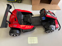 愛(ài)貝岙兒童電動(dòng)卡丁車(chē)可漂移玩具車(chē)可坐小孩大人親子車(chē)靜音遙控四輪汽車(chē) A中國紅：漂移+24V電瓶+長(cháng)度調節 曬單實(shí)拍圖