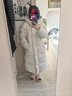 三彩2025冬季新款寬松長(cháng)款羽絨服防水易打理被子服M 曬單實(shí)拍圖