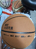 安踏（ANTA）籃球F55防塵耐磨防滑室外街頭水泥地7號成人學(xué)生比賽訓練藍球 曬單實(shí)拍圖