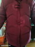 雪中飛中老年媽媽裝羽絨服女中長(cháng)冬裝中式騏驥紅色奶奶加厚防寒保暖外套 曬單實(shí)拍圖