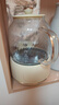 WORLD KITCHEN康寧1.6L全玻璃養生壺恒溫壺燒水壺熱水壺家用多功能辦公室煮茶器煮茶壺0膠和0拼接（基礎款） 曬單實(shí)拍圖
