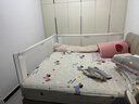 丸丫K3嬰兒床圍欄防摔床護欄床上床邊防掉檔板防護欄白金1.8+2m兩面裝 曬單實(shí)拍圖