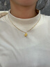 中國黃金（CHINA GOLD）馬上有錢(qián)黃金項鏈女款足金吊墜首飾馬年本命年禮物送女友老婆生日 精美禮盒（勿拍） 曬單實(shí)拍圖