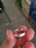 BJYLS999足銀戒指女男素圈食指環(huán)小眾開(kāi)口純銀尾戒飾品生日禮物送女友 【999足銀】極簡(jiǎn)素圈戒指-女款 曬單實(shí)拍圖