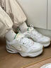 耐克（NIKE）男子休閑跑步鞋 冬季25新款老爹鞋Air Monarch M2K厚底增高運動(dòng)鞋 白金/415445-103/厚底增高 41 曬單實(shí)拍圖