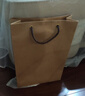 甜信加厚牛皮紙袋禮品袋 茶葉煙酒食品包裝手提袋 商務(wù)會(huì )議伴手禮袋子 曬單實(shí)拍圖