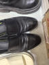 百麗（Belle）一腳蹬商務(wù)鞋男商場(chǎng)同款套腳皮鞋通勤正裝鞋8PV01AM5 黑色 43 (265mm) 曬單實(shí)拍圖