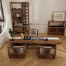 居家印象宋代美學(xué)榻榻米茶桌禪意新中式家用矮茶桌實(shí)木客廳陽(yáng)臺飄窗小茶臺 【爆款套餐】1.2米大葉松茶桌+矮銅錢(qián)椅+小板凳*2 曬單實(shí)拍圖