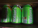 屈臣氏（Watsons）蘇打水香草味低糖0脂低卡氣泡水飲料聚會(huì )調酒330mL*24罐整箱年貨 曬單實(shí)拍圖