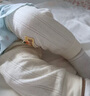繽麗貓【2件裝】寶寶三層夾棉保暖褲嬰兒純棉開襠秋褲兒童無骨打底褲 保暖開襠褲【橘粉+黃色】 90碼 曬單實拍圖