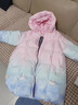 笛莎（DEESHA）童裝女童羽絨服2025冬季新款小童女孩兒童洋氣三防保暖外套 混色 120 曬單實(shí)拍圖
