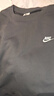 耐克(NIKE)男春秋圓領(lǐng)衛衣 休閑運動(dòng) 時(shí)尚簡(jiǎn)約FN3889-010黑 M 曬單實(shí)拍圖