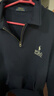 Polo Ralph Lauren 拉夫勞倫 男裝 25秋徽標起絨布有領(lǐng)運動(dòng)衫RL100299 410-航海藍 L 曬單實(shí)拍圖