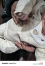 愛(ài)寶適嬰兒連體衣秋冬加厚哈衣睡衣寶寶外出爬服衣服帽子套裝T249 66碼 曬單實(shí)拍圖