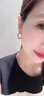 TFY金色潺流耳環(huán)女氣質(zhì)高級感小眾2026新款簡(jiǎn)約時(shí)尚耳圈輕奢高端耳飾 金色潺流耳圈【925銀針】 曬單實(shí)拍圖
