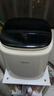 美的（Midea）波輪洗衣機全自動(dòng) 0.5KG迷你 內衣懶人洗衣機 高溫煮洗除菌螨 MNB5VCAW0E 以舊換新 京東自營(yíng) 曬單實(shí)拍圖