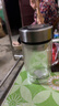 富光高硼硅玻璃杯大容量帶茶隔水杯便攜帶把辦公泡茶杯子辦公杯子 曬單實(shí)拍圖