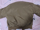 軒森圖（XUANSENTU）棕色立領(lǐng)飛行員夾克棉服男冬季美拉德工裝棉衣外套短款美式棒球服 HM25590棕色 【棉服】 XL (推薦130-145斤) 曬單實(shí)拍圖