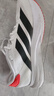 adidas 二代閃充跑鞋 ADIZERO SL2 M WIDE競訓體測跑鞋女阿迪達斯   灰白/黑色/亮紅   39 曬單實(shí)拍圖