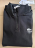 LACOSTE法國鱷魚(yú)男女同款25秋冬新款時(shí)尚半拉鏈套頭衛衣|SH2735 031/黑色 L 曬單實(shí)拍圖