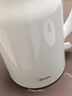 美的（Midea）電熱水壺養生母嬰級316L不銹鋼雙層無(wú)縫一體內膽防燙燒水壺 1.7L自動(dòng)智能斷電SH17M301PRO 曬單實(shí)拍圖