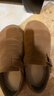 星期六兒童加絨勃肯鞋冬季新款女童加厚皮鞋男童保暖棉鞋 豆沙色38 曬單實(shí)拍圖