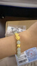 中國黃金貔貅黃金手鏈女足金和田玉手串新年情人節禮物送女友老婆生日實(shí)用 可刻字-足金貔貅和田玉手鏈 曬單實(shí)拍圖