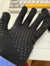 匹克冬季保暖手套防寒針織毛線(xiàn)手套戶(hù)外騎行電動(dòng)車(chē)防滑可觸屏棉手套黑 曬單實(shí)拍圖