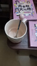 可愛(ài)fufu生日蛋糕馬克杯帶蓋勺陶瓷杯送女生高顏值有意義生日禮物 【禮盒裝】奶酪杯+蓋+勺1個(gè)350ml 曬單實(shí)拍圖
