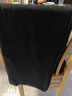 哥弟（GIRDEAR）女裝高腰褲子經(jīng)典四面彈小黑褲輕職場(chǎng)牛仔褲微喇褲1100288 黑色 XL 5碼(116-120斤) 曬單實(shí)拍圖