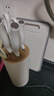白象廚房家用菜刀全套裝鋒利切片刀菜板二合一宿舍不銹鋼組合刀具 7件-3刀+菜板+刨+剪刀+刀座 曬單實(shí)拍圖