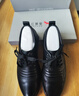 紅蜻蜓男鞋平底秋冬牛皮休閑鞋男圓頭商務(wù)正裝皮鞋男WTA306871黑色39 曬單實(shí)拍圖