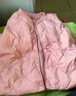 羅蒙兒童羽絨馬甲男女童輕薄羽絨服背心冬款羽絨內膽坎肩外穿 粉色130 曬單實(shí)拍圖