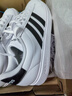 阿迪達斯（adidas）官方艦店男鞋 秋季新款三條紋板鞋皮面運動(dòng)鞋耐磨休閑鞋子板鞋男 9195-白色-主推款 43 曬單實(shí)拍圖