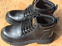 回力馬丁靴男鞋2025秋冬季新款英倫風(fēng)高幫工裝靴子男 2022 黑色 41 曬單實(shí)拍圖